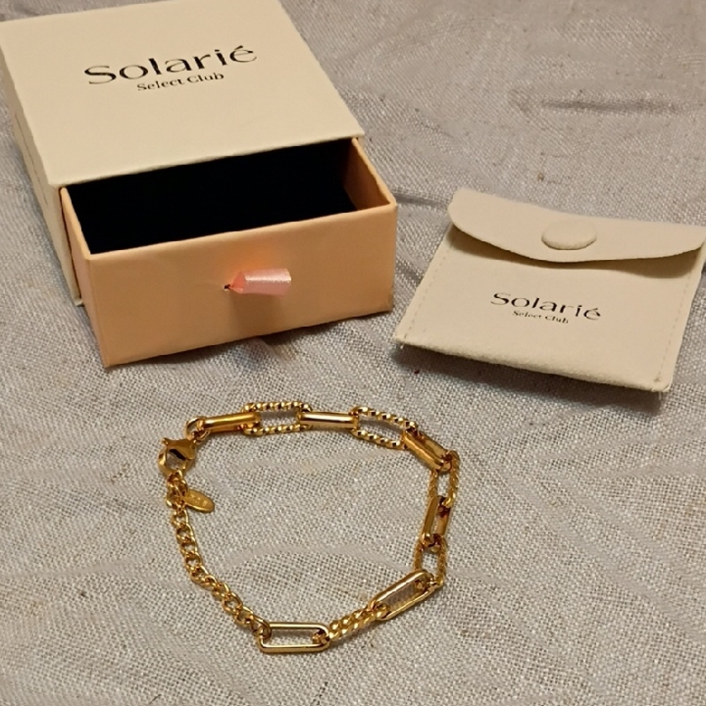 Solarie Gold Chain Bracelet